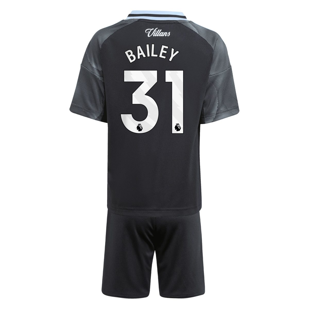 aston villa adidas away mini kit 2025-26 with bailey 31 printing Collection - Official Aston Villa Kits