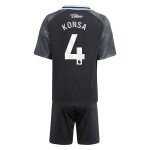 aston villa adidas away mini kit 2025-26 with konsa 4 printing Collection - Official Aston Villa Kits