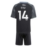aston villa adidas away mini kit 2025-26 with pau 14 printing Collection - Official Aston Villa Kits