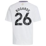 aston villa adidas away shirt 2024-25 – kids with bogarde 26 printing Collection - Official Aston Villa Kits