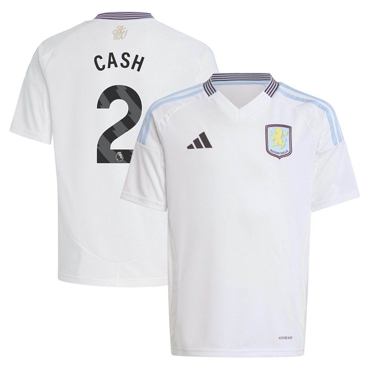 aston villa adidas away shirt 2024-25 – kids with cash 2 printing Collection - Official Aston Villa Kits