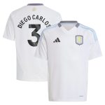 aston villa adidas away shirt 2024-25 – kids with diego carlos 3 printing Collection - Official Aston Villa Kits