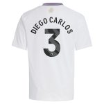 aston villa adidas away shirt 2024-25 – kids with diego carlos 3 printing Collection - Official Aston Villa Kits
