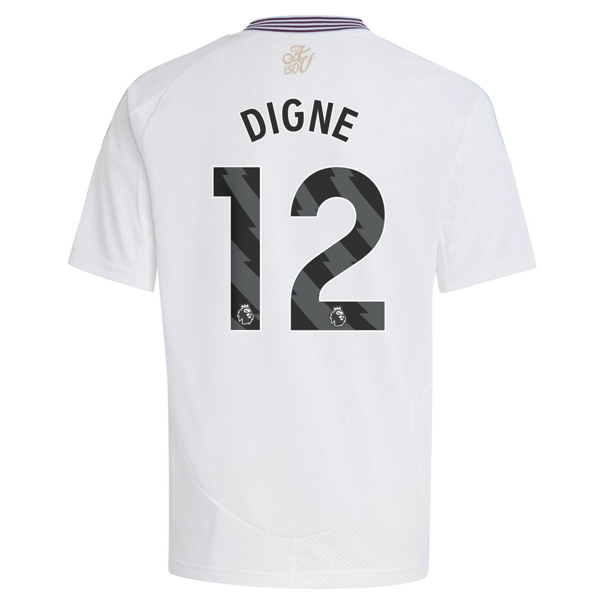 aston villa adidas away shirt 2024-25 – kids with digne 12 printing Collection - Official Aston Villa Kits