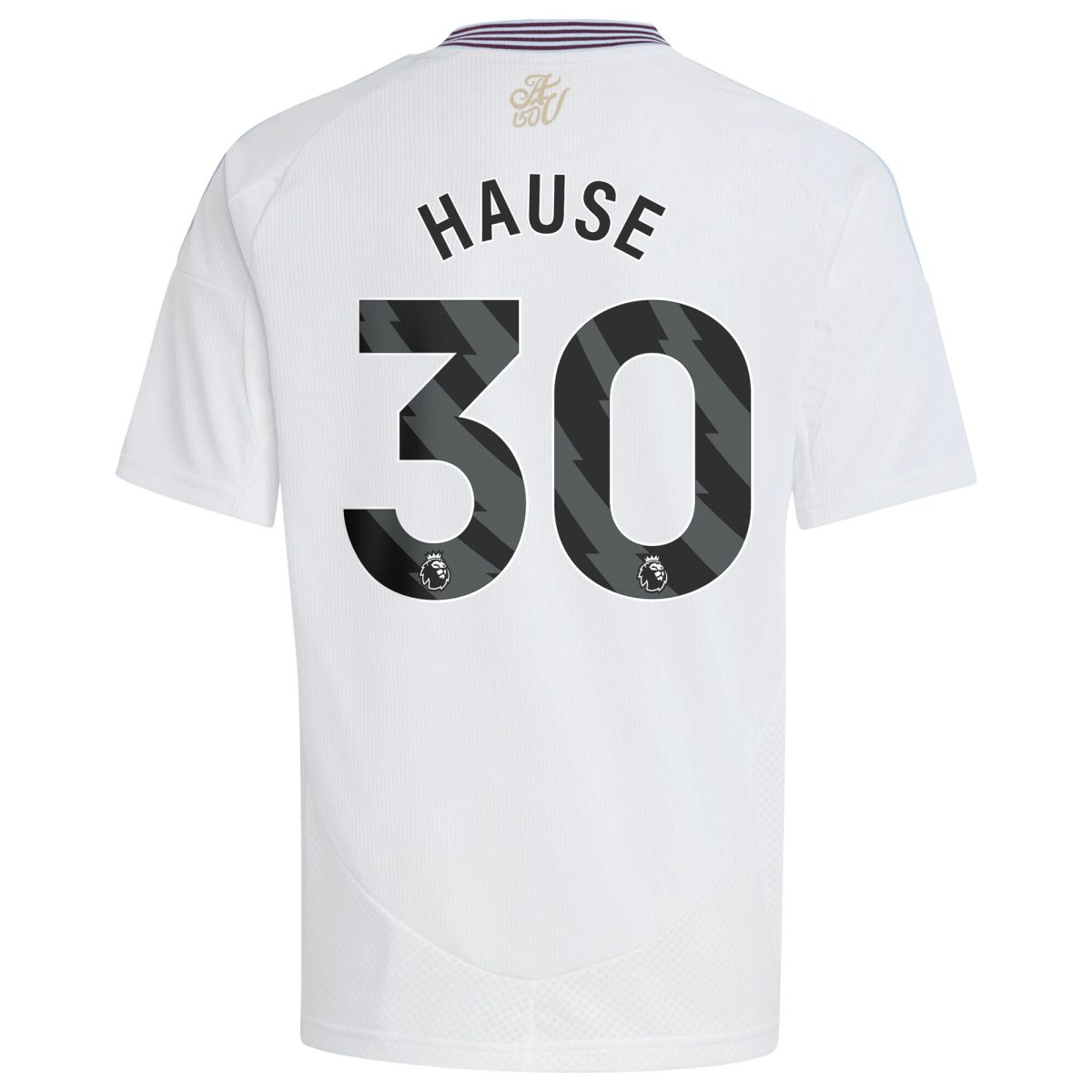 aston villa adidas away shirt 2024-25 – kids with hause 30 printing Collection - Official Aston Villa Kits
