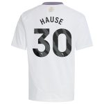 aston villa adidas away shirt 2024-25 – kids with hause 30 printing Collection - Official Aston Villa Kits