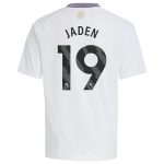 aston villa adidas away shirt 2024-25 – kids with jaden 19 printing Collection - Official Aston Villa Kits
