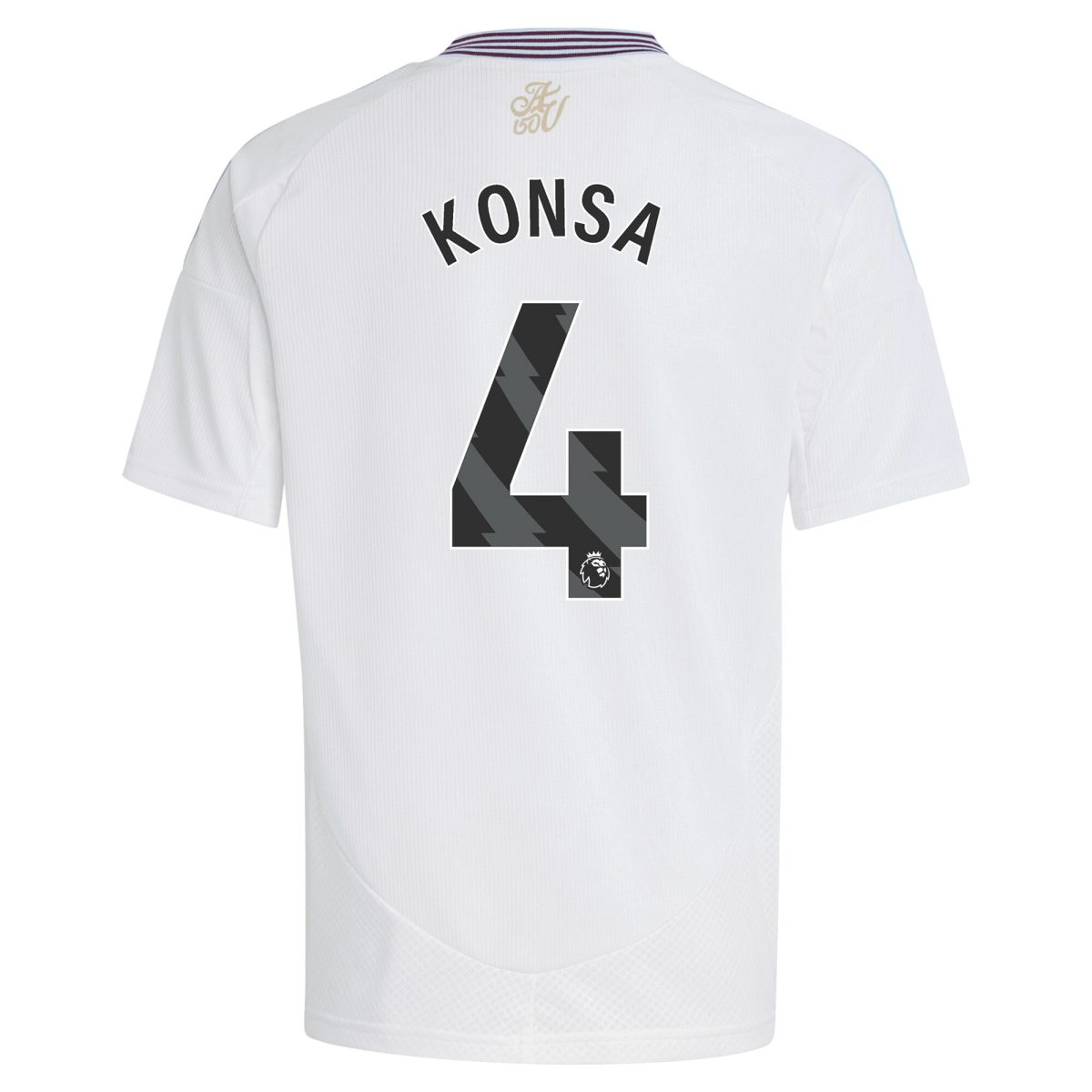 aston villa adidas away shirt 2024-25 – kids with konsa 4 printing Collection - Official Aston Villa Kits