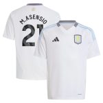 aston villa adidas away shirt 2024-25 – kids with m.asensio 21 printing Collection - Official Aston Villa Kits
