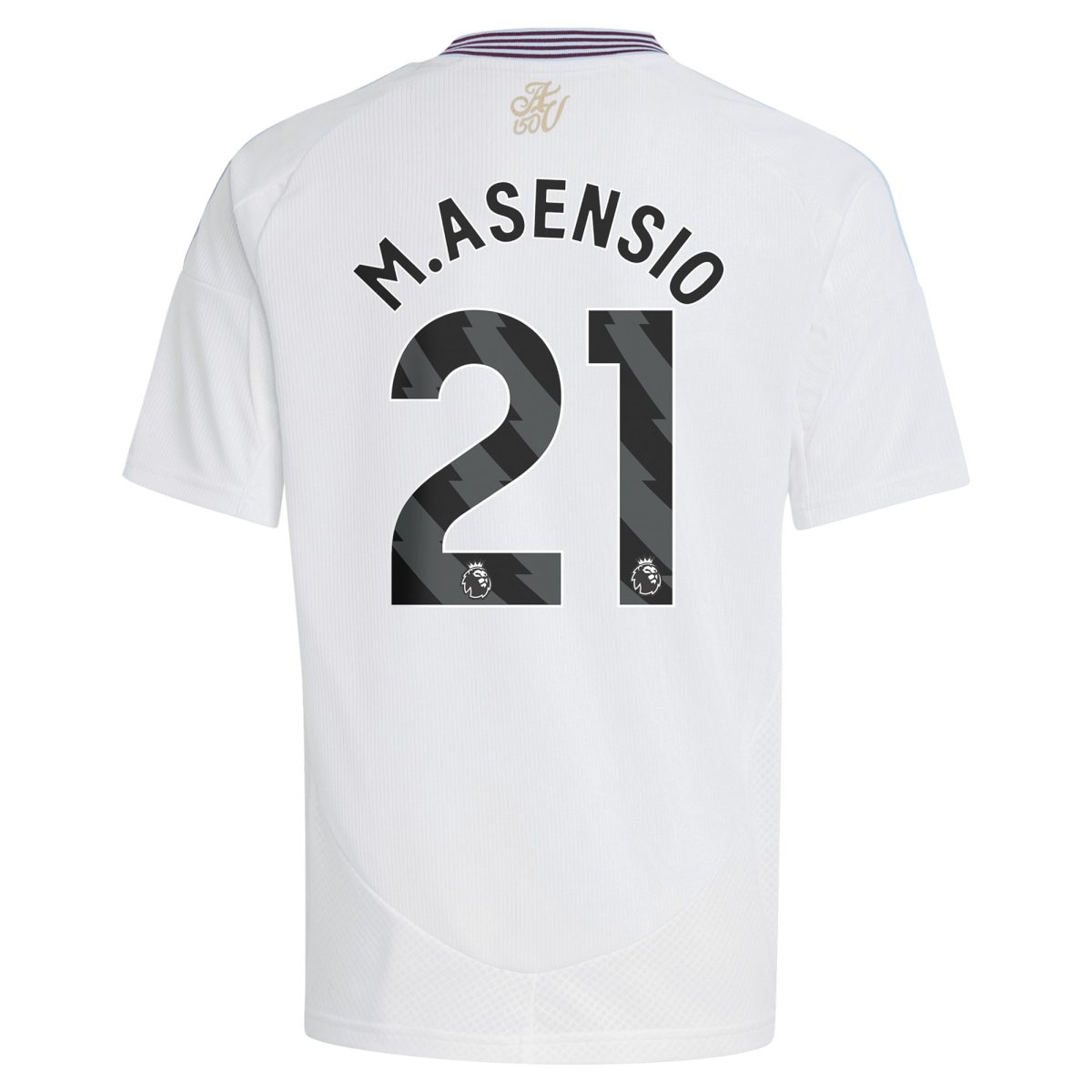 aston villa adidas away shirt 2024-25 – kids with m.asensio 21 printing Collection - Official Aston Villa Kits