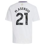aston villa adidas away shirt 2024-25 – kids with m.asensio 21 printing Collection - Official Aston Villa Kits