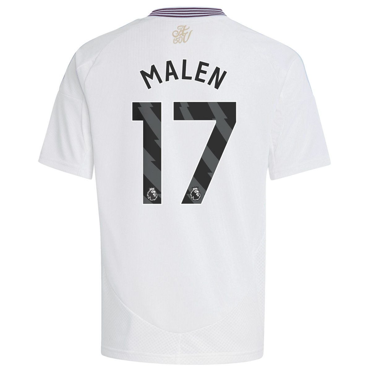 aston villa adidas away shirt 2024-25 – kids with malen 17 printing Collection - Official Aston Villa Kits