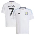 aston villa adidas away shirt 2024-25 – kids with mcginn 7 printing Collection - Official Aston Villa Kits