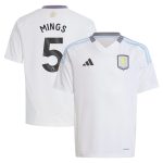 aston villa adidas away shirt 2024-25 – kids with mings 5 printing Collection - Official Aston Villa Kits