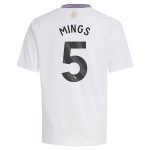 aston villa adidas away shirt 2024-25 – kids with mings 5 printing Collection - Official Aston Villa Kits