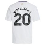 aston villa adidas away shirt 2024-25 – kids with nedeljković 20 printing Collection - Official Aston Villa Kits