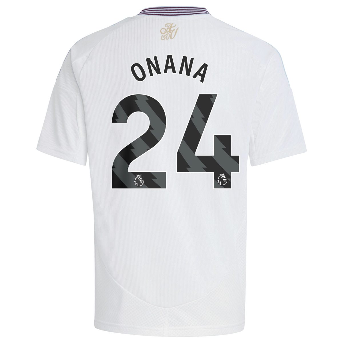 aston villa adidas away shirt 2024-25 – kids with onana 24 printing Collection - Official Aston Villa Kits