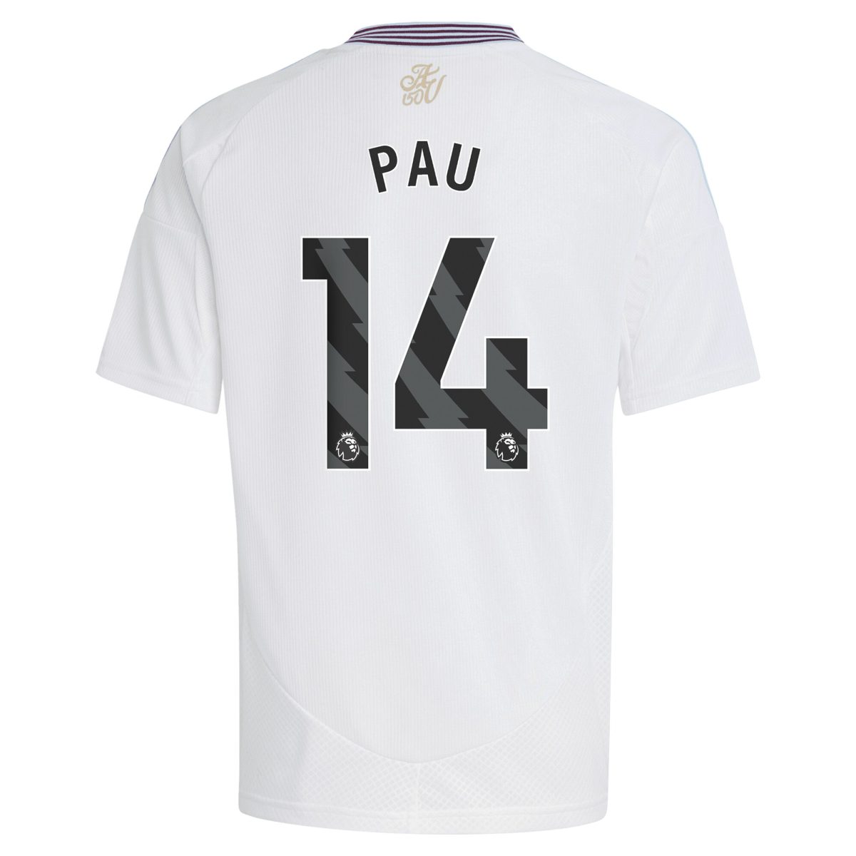 aston villa adidas away shirt 2024-25 – kids with pau 14 printing Collection - Official Aston Villa Kits