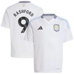 aston villa adidas away shirt 2024-25 – kids with rashford 9 printing Collection - Official Aston Villa Kits