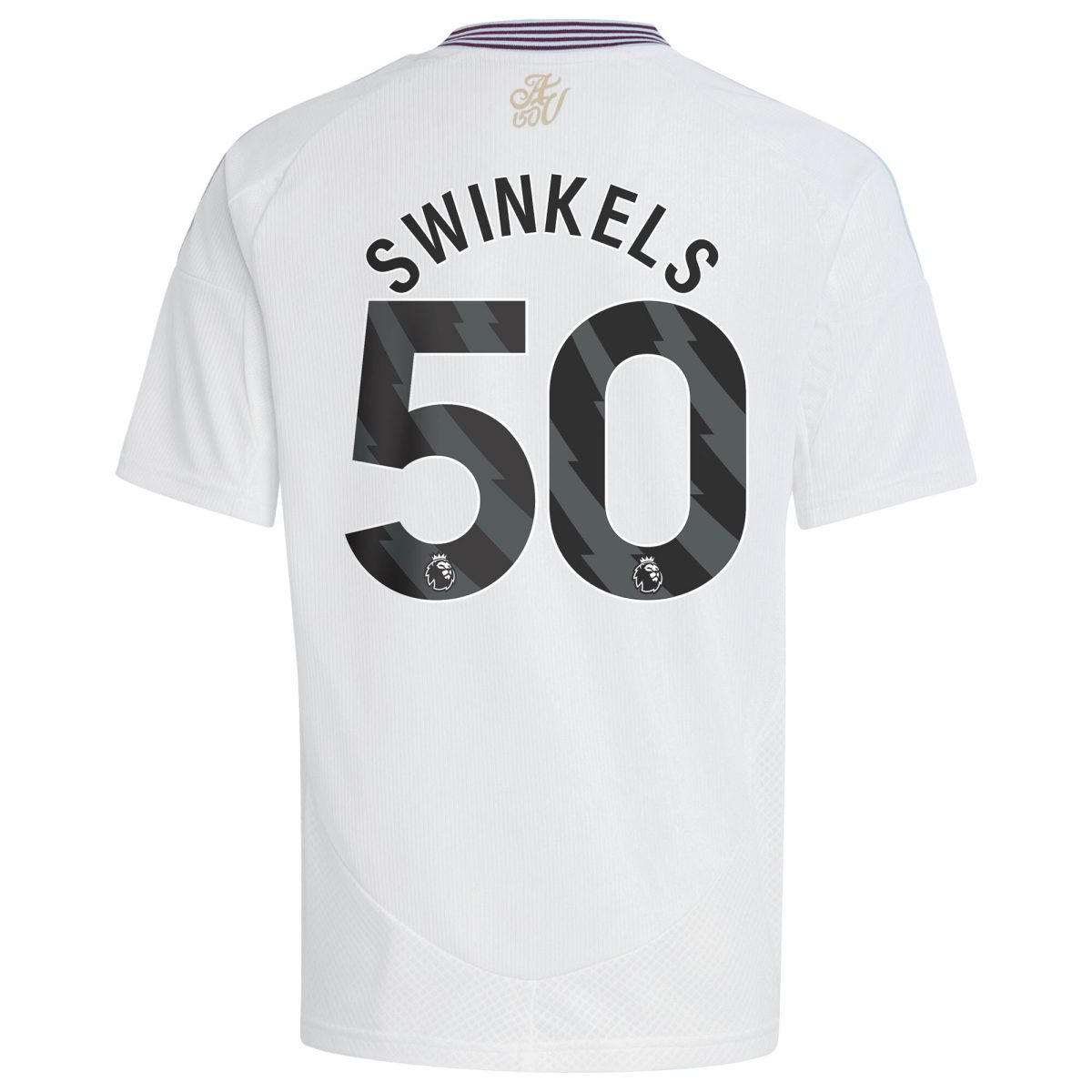 aston villa adidas away shirt 2024-25 – kids with swinkels 50 printing Collection - Official Aston Villa Kits