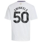 aston villa adidas away shirt 2024-25 – kids with swinkels 50 printing Collection - Official Aston Villa Kits
