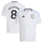 aston villa adidas away shirt 2024-25 – kids with tielemans 8 printing Collection - Official Aston Villa Kits