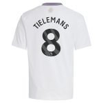 aston villa adidas away shirt 2024-25 – kids with tielemans 8 printing Collection - Official Aston Villa Kits