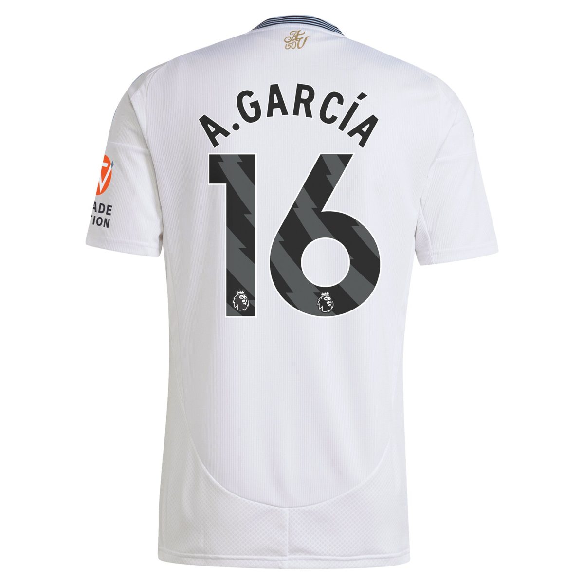 aston villa adidas away shirt 2024-25 with a.garcía 16 printing Collection - Official Aston Villa Kits