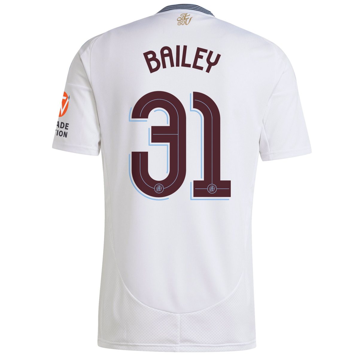 aston villa adidas away shirt 2024-25 with bailey 31 cup printing Collection - Official Aston Villa Kits