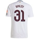 aston villa adidas away shirt 2024-25 with bailey 31 cup printing Collection - Official Aston Villa Kits