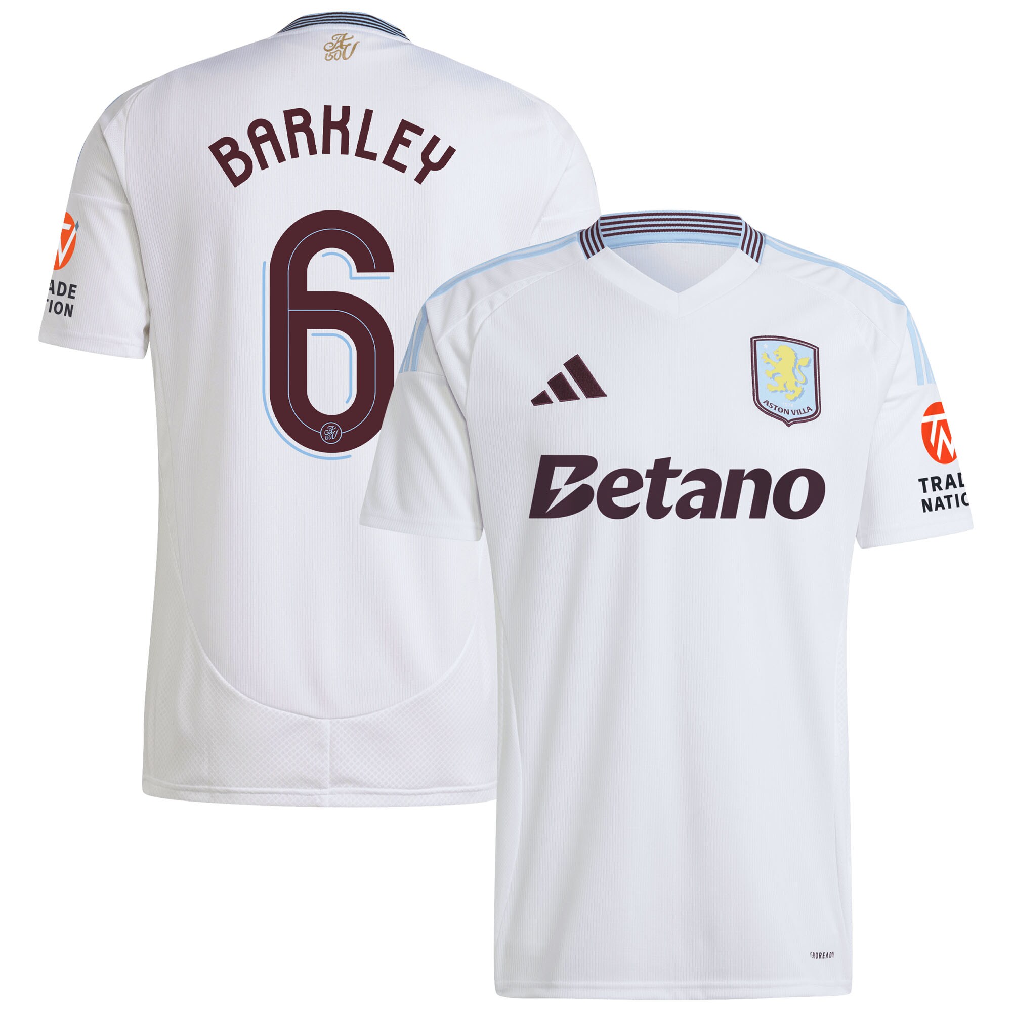 aston villa adidas away shirt 2024-25 with barkley 6 cup printing Collection - Official Aston Villa Kits