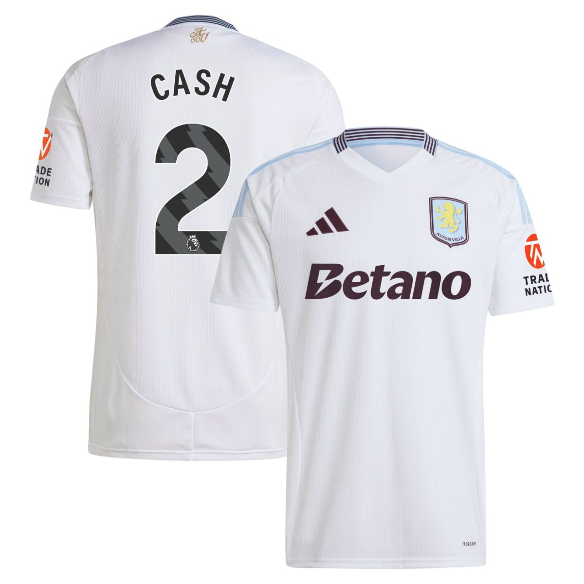 aston villa adidas away shirt 2024-25 with cash 2 printing Collection - Official Aston Villa Kits