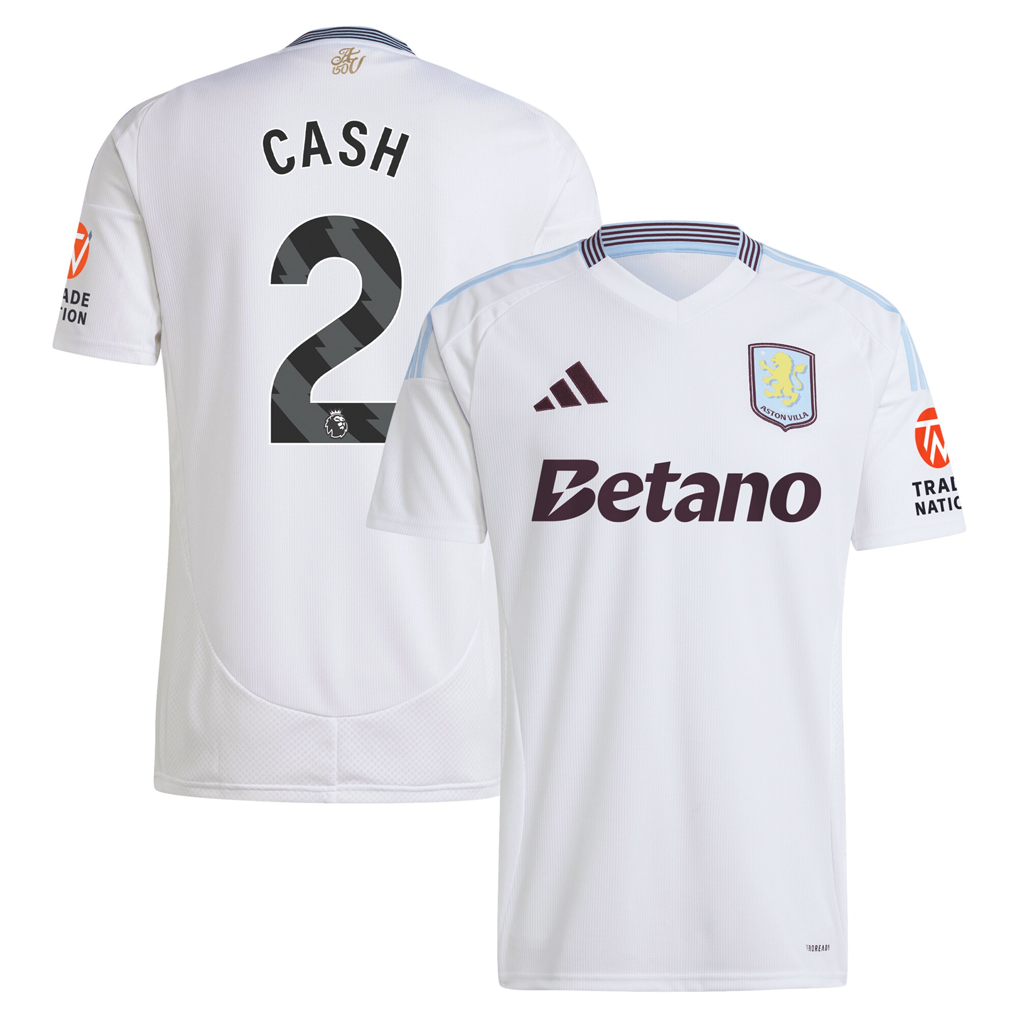 aston villa adidas away shirt 2024-25 with cash 2 printing Collection - Official Aston Villa Kits