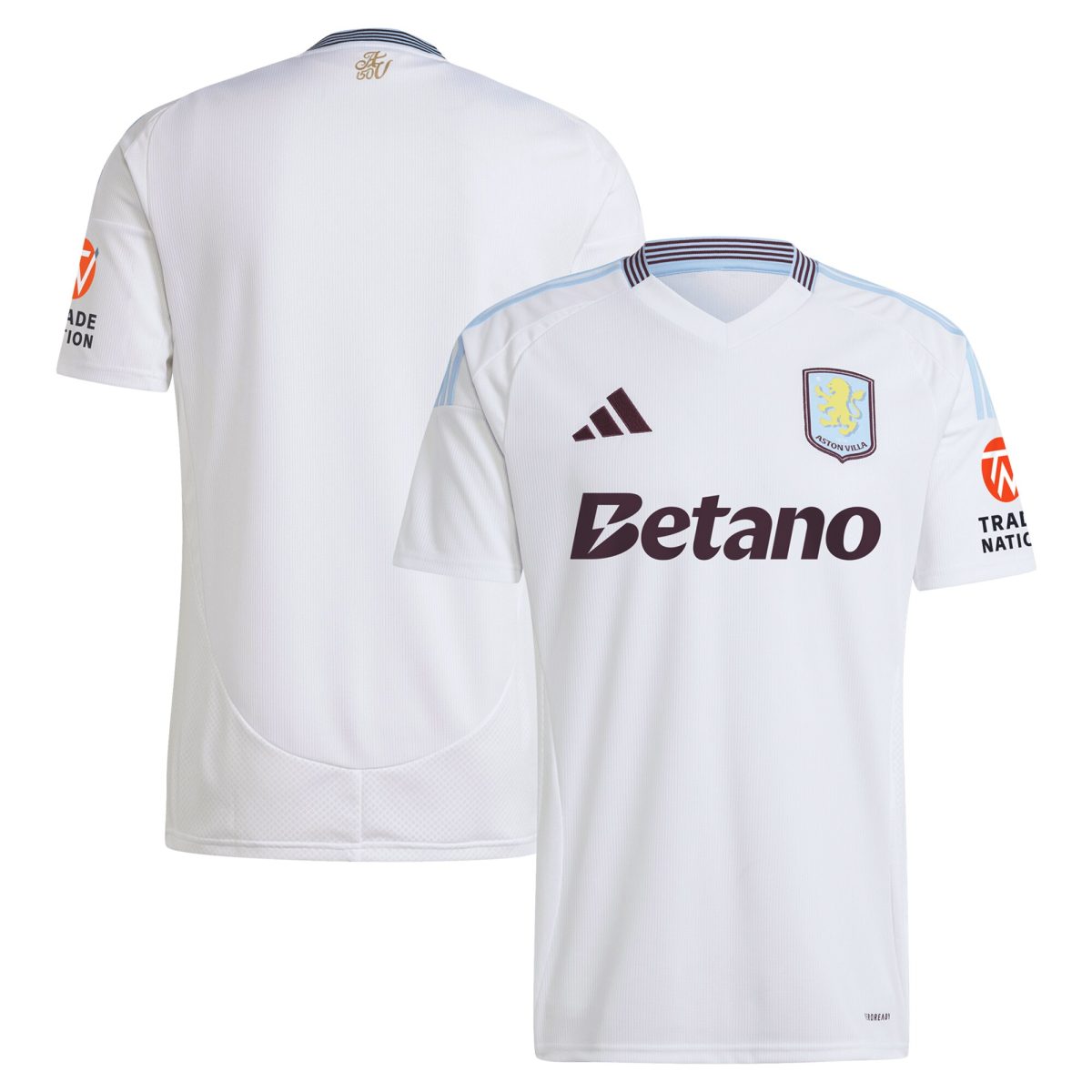 aston villa adidas away shirt 2024-25 with custom printing Collection - Official Aston Villa Kits