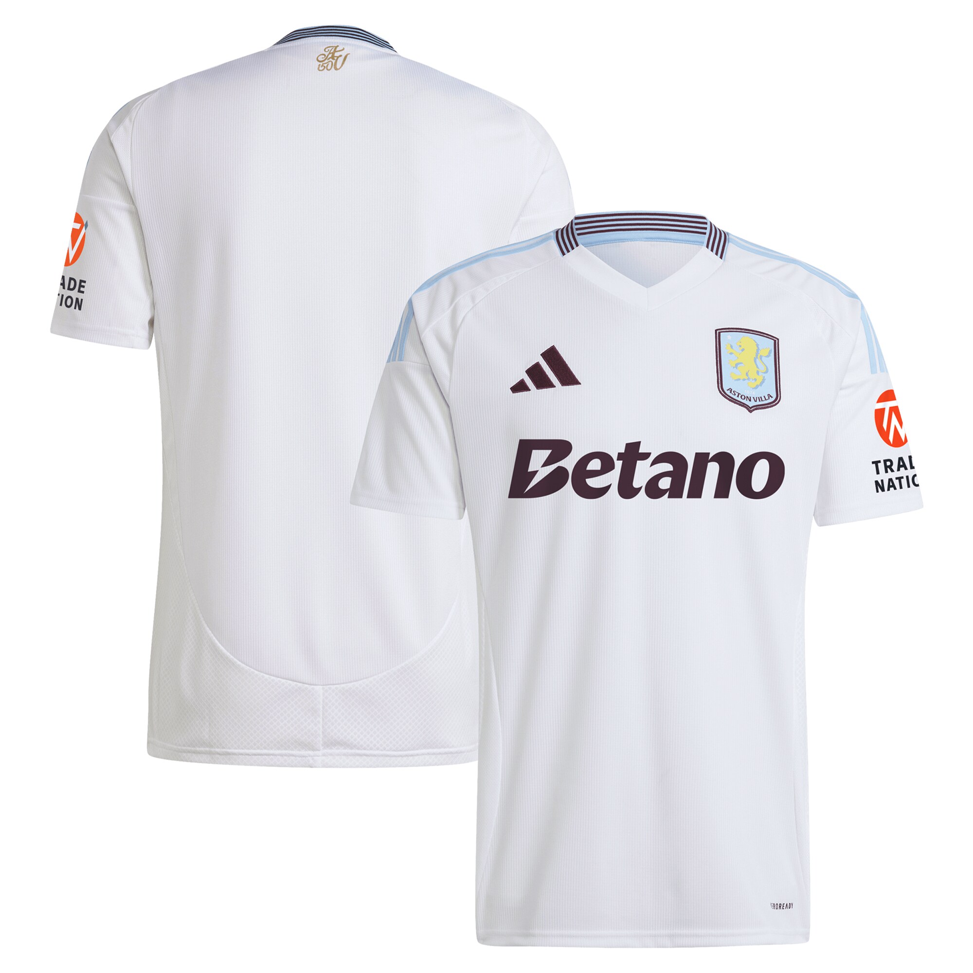 aston villa adidas away shirt 2024-25 with custom printing Collection - Official Aston Villa Kits