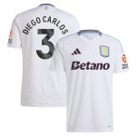 aston villa adidas away shirt 2024-25 with diego carlos 3 printing Collection - Official Aston Villa Kits