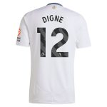 aston villa adidas away shirt 2024-25 with digne 12 printing Collection - Official Aston Villa Kits