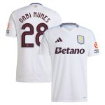 aston villa adidas away shirt 2024-25 with gabi nunes 28 cup printing Collection - Official Aston Villa Kits