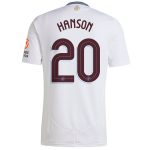 aston villa adidas away shirt 2024-25 with hanson 20 cup printing Collection - Official Aston Villa Kits