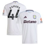 aston villa adidas away shirt 2024-25 with kamara 44 printing Collection - Official Aston Villa Kits