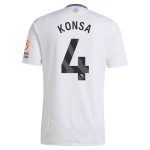 aston villa adidas away shirt 2024-25 with konsa 4 printing Collection - Official Aston Villa Kits