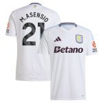 aston villa adidas away shirt 2024-25 with m.asensio 21 printing Collection - Official Aston Villa Kits