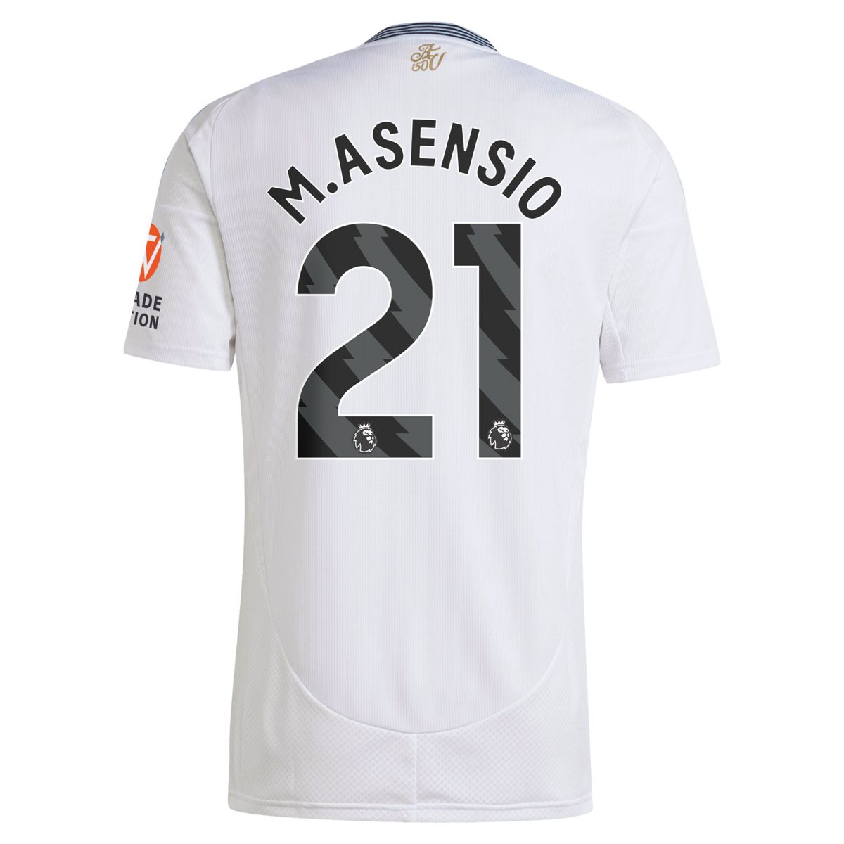 aston villa adidas away shirt 2024-25 with m.asensio 21 printing Collection - Official Aston Villa Kits