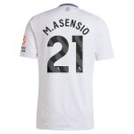 aston villa adidas away shirt 2024-25 with m.asensio 21 printing Collection - Official Aston Villa Kits