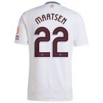 aston villa adidas away shirt 2024-25 with maatsen 22 cup printing Collection - Official Aston Villa Kits