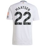 aston villa adidas away shirt 2024-25 with maatsen 22 printing Collection - Official Aston Villa Kits