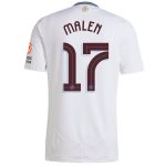 aston villa adidas away shirt 2024-25 with malen 17 cup printing Collection - Official Aston Villa Kits
