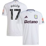 aston villa adidas away shirt 2024-25 with malen 17 printing Collection - Official Aston Villa Kits