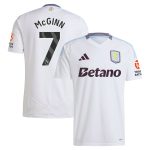aston villa adidas away shirt 2024-25 with mcginn 7 printing Collection - Official Aston Villa Kits