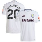 aston villa adidas away shirt 2024-25 with nedeljković 20 printing Collection - Official Aston Villa Kits